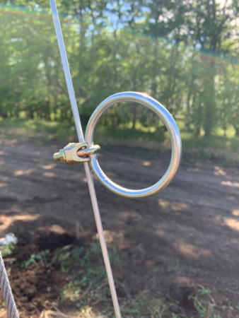 Кольцо оцинкованное для сетки  Кольцо оцинкованное для сетки